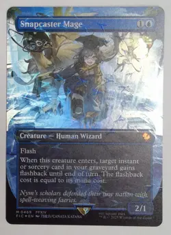 Snapcaster Mage - Chocobo Track Foil - Borderless Near Mint, English MTG - Image 2
