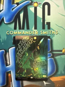 Elvish Reclaimer ✨ Borderless FOIL ✨ MTG NM Garden Buds Secret Lair (2015) - Image 1