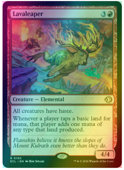 Lavaleaper - Foil Lorwyn Eclipsed MTG - Image 1