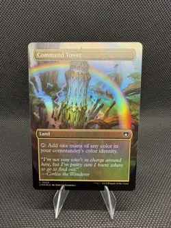 Command Tower (Borderless) Commander Masters Foil - Image 1