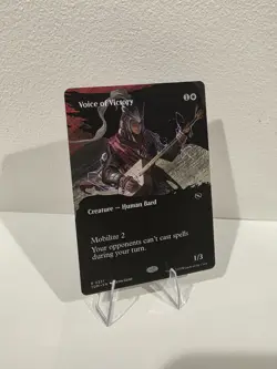 BORDERLESS Voice of Victory NM Tarkir: Dragonstorm Non Foil TDM MTG - Image 1