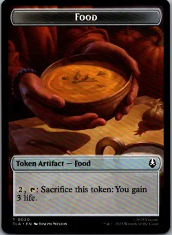 Avatar: The Last Airbender #20 Food (0020) Ally (0007) Double-Sided Token - Image 1