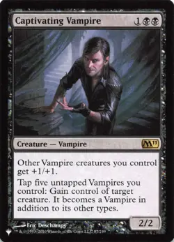 Magic: The Gathering The List 2011 Captivating Vampire #87 - Image 1