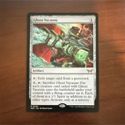 Wizards Magic: The Gathering Ghost Vacuum Duskmourn Rare Artifact Colorless Reg… - Image 1