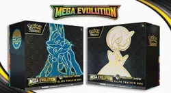 Pokemon Center Mega Evolution Gardevoir & Lucario ETB Elite Trainer Box Set of 2 - Image 1
