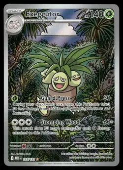 Pokemon Cards Exeggutor 135/132 Mega Evolution Illustration Rare NM - Image 1