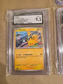 pokemon cards cgc graded lot of 4 - Image 5