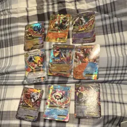 Pokemon TCG Holo Card Lot 9 Cards Primal Groudon, Volcanion, Mega Slowbro - Image 1