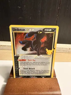 Pokemon TCG Celebrations Umbreon Gold Star Card 17/17 Near Mint Condition - Image 1