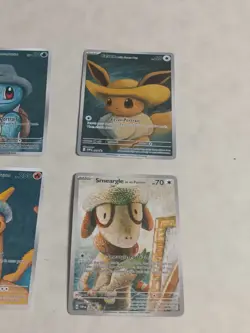 6 Pokemon x Van Gogh Black Star Promo ACG Art Card - read description - Image 3