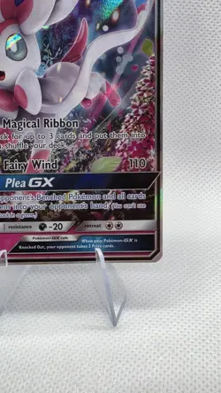 Pokemon Guardians Rising Sylveon GX Holo Card 92a/145 TCG - Image 3