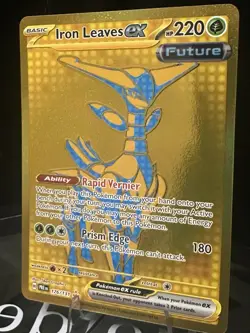 Pokemon Iron Leaves ex 176/131 Sv: Prismatic Evolutions Full Art Holo 220 HP - Image 1
