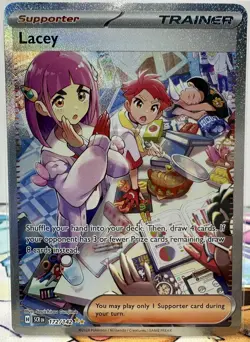 Lacey - 172/142 Special Illustration Rare Pokemon TCG SV07: Stellar Crown NM - Image 1