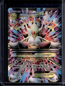 2016 Pokemon XY Fates Collide Mega Alakazam #118/124 - Image 1