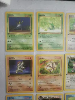 Pokemon Lot 1st Edition As Pictured ,fossil, Jungle, Rocket LP - Image 2