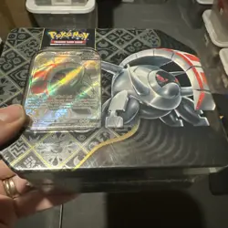 Pokemon TCG: S&V Paldean Fates (Iron Treads/Great Tusk) Tin Factory Sealed - Image 1