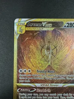 MINT Pokemon Arceus VSTAR GG70/GG70 SIR Crown Zenith Galarian Gallery Gold - Image 5