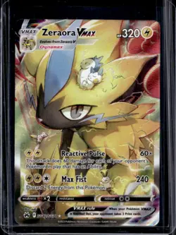 2023 Pokemon SWSH Crown Zenith Zeraora VM Galarian Gallery #GG42/GG70 - Image 1
