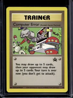 1999 Pokemon Wizards Black Star Promos Computer Error #16 - Image 1