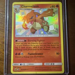 Pokemon TCG English Card Hidden Fates Shiny Vault Charmeleon Holo Rare SV7/SV94 - Image 1