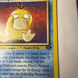 Pokemon Misty's Psyduck #90/132 Gym Challenge Common Unlimited - Image 5