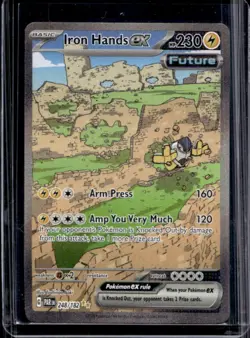 2023 Pokemon SV Paradox Rift Iron Hands ex #248/182 - Image 1