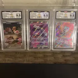 Graded Bctc Pokemon Cards Lot Gem Mint 9.5 - Image 1
