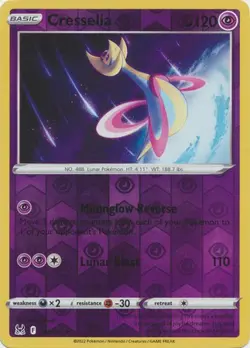 CRESSELIA 074/196 LOST ORIGIN POKEMON (REVERSE HOLO, NM) - Image 1