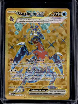 2023 Pokemon SV Paradox Rift Garchomp ex #260/182 - Image 1