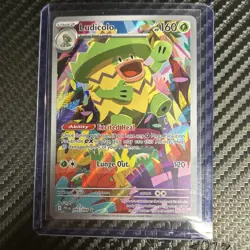 🔥Pokemon TCG Ludicolo 095/094 Me02: Phantasmal Flames Holo Illustration Rare🔥 - Image 2