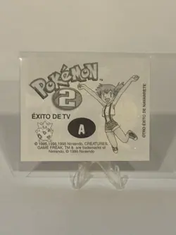 1999 Navarette Pokemon 2 Peru Pikachu & Squirtle Gold holographic - Image 2