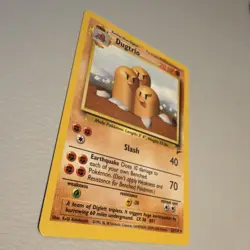 Dugtrio 23/130, Base Set 2, Non Holo Rare, Pokemon TCG, WOTC, Vintage 2000, NM - Image 1