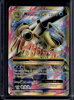 2016 Pokemon XY Evolutions M Blastoise EX #102/108 - Image 1