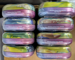 Pokemon TCG Prismatic Evolutions Mini Tin Complete Set of 8 Factory Sealed Tins - Image 4