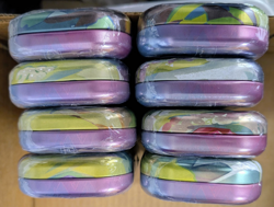 Pokemon TCG Prismatic Evolutions Mini Tin Complete Set of 8 Factory Sealed Tins - Image 5