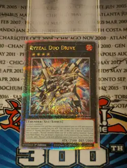 Ryzeal Duo Drive-CRBR-EN006- Quarter Century Rare-1st Edition- Yugioh! - Image 1