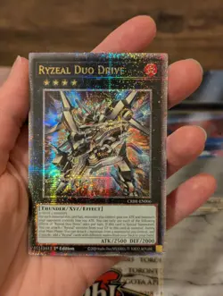 Ryzeal Duo Drive-CRBR-EN006- Quarter Century Rare-1st Edition- Yugioh! - Image 3