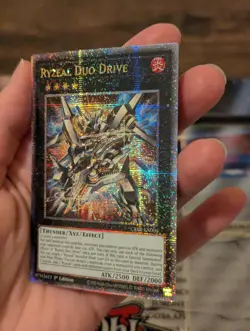 Ryzeal Duo Drive-CRBR-EN006- Quarter Century Rare-1st Edition- Yugioh! - Image 4