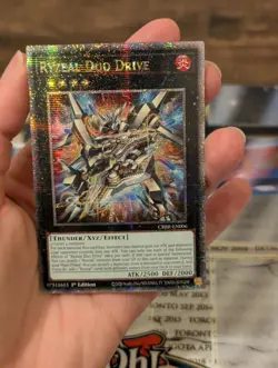 Ryzeal Duo Drive-CRBR-EN006- Quarter Century Rare-1st Edition- Yugioh! - Image 5