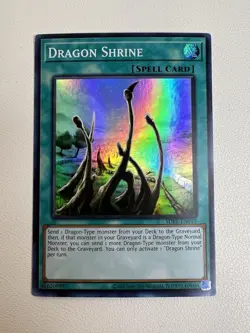 Yu-Gi-Oh! Dragon Shrine SDBE-EN019 Super Rare Lightly Played LP - Image 1