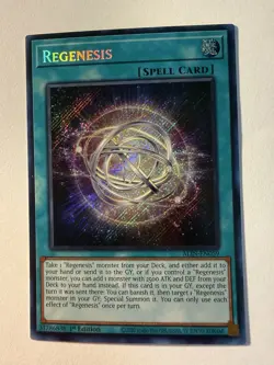 x1 Regenesis - ALIN-EN059 - Secret Rare - 1st Edition Yu-Gi-Oh! M/NM - Image 1