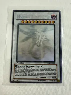Yu-Gi-Oh! Absolute Powerforce Majestic Red Dragon ABPF-EN040 Ghost 1st Ed - Image 1
