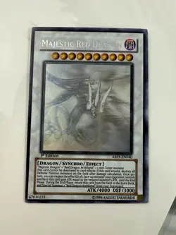 Yu-Gi-Oh! Absolute Powerforce Majestic Red Dragon ABPF-EN040 Ghost 1st Ed - Image 2