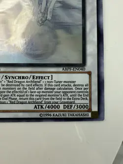 Yu-Gi-Oh! Absolute Powerforce Majestic Red Dragon ABPF-EN040 Ghost 1st Ed - Image 4