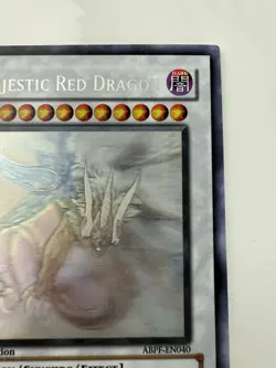 Yu-Gi-Oh! Absolute Powerforce Majestic Red Dragon ABPF-EN040 Ghost 1st Ed - Image 5