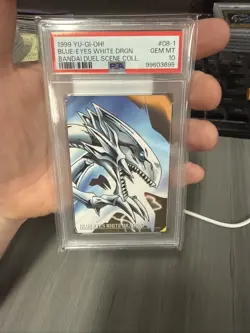 1999 Yugioh Bandai Duel Scene Collection 08-1 PSA 10 Population 2! - Image 1