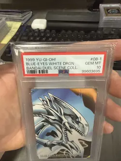 1999 Yugioh Bandai Duel Scene Collection 08-1 PSA 10 Population 2! - Image 2