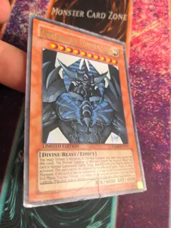 Yu-Gi-Oh! Obelisk the Tormentor JUMP-EN037 Limited Ultra Rare MP/HP - Image 2