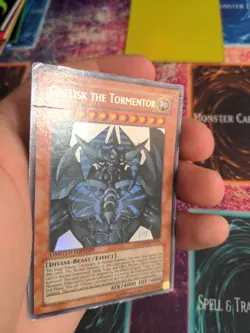 Yu-Gi-Oh! Obelisk the Tormentor JUMP-EN037 Limited Ultra Rare MP/HP - Image 5