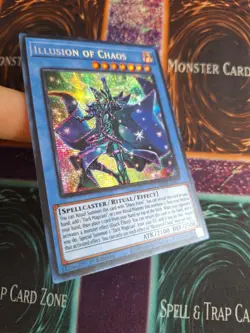 Yu-Gi-Oh! Illusion of Chaos MP23-EN017 Prismatic Secret Rare 1st Ed Near Mint - Image 2